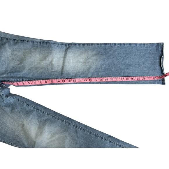 NYDJ Marilyn Straight Leg Haley Blue Jeans Size 10 - Picture 9 of 11